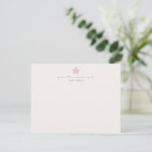 Little Star Nursery Briefkaart (Staand voorkant)