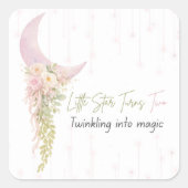 Little Star Wordt Twee Stickers (Voorkant)