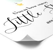 Little Stars Baby Shower Game Sign Poster (Hoek)