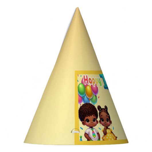 Little Stars First Birthday Bash Feesthoedjes (Links)