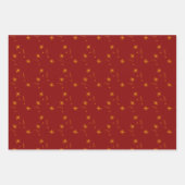 Little stars wrapping paper set of 3 (Voorkant 2)