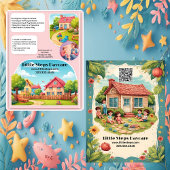 Little Steps Daycare Company Logo Modern Custom Flyer