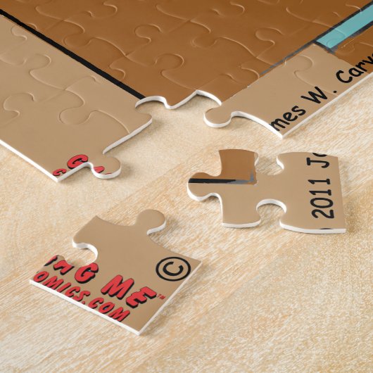 "Little Stick" Jigzaag Puzzle Legpuzzel (Zijkant)