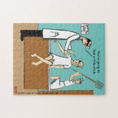 "Little Stick" Jigzaag Puzzle Legpuzzel (Horizontaal)