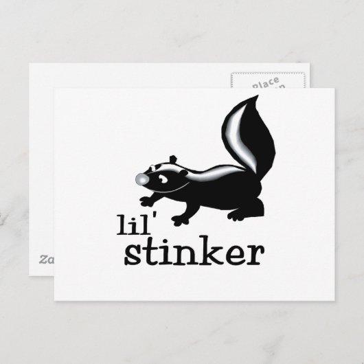 Little Stinker Briefkaart (Voorkant / Achterkant)