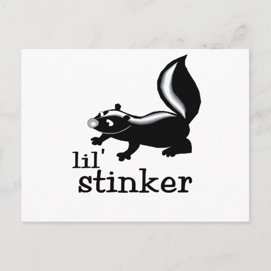 Little Stinker Briefkaart (Voorkant)