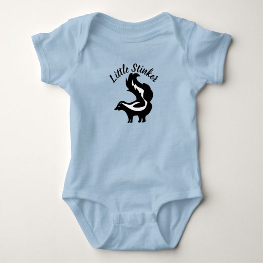 Little Stinker Cute Skunk Romper (Voorkant)