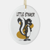 Little Stinker Keramisch Ornament (Rechts)