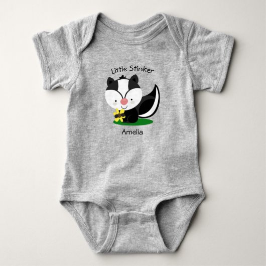 Little Stinker Signature Romper (Voorkant)