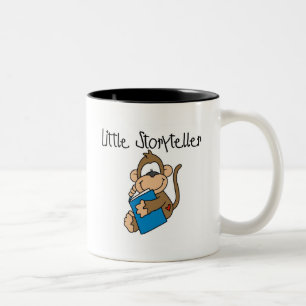 Little Storyteller Tshirts en Gifts Tweekleurige Koffiemok