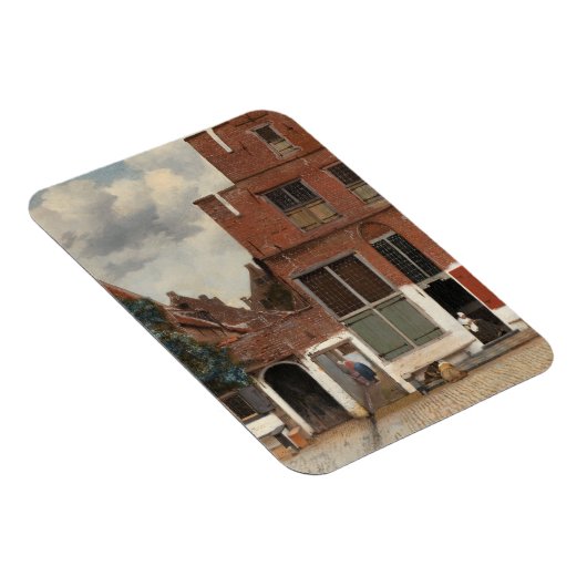 Little Street Johannes Vermeer Magneet (Rechterzijde)
