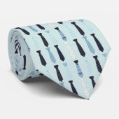 Little Stropdassen Schattige Pattern (Opgerold)