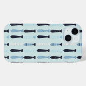 Little Stropdassen Schattige Pattern Case-Mate iPhone Case (Achterkant (horizontaal))