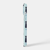 Little Stropdassen Schattige Pattern iPhone 15 Case (Linkerkant)