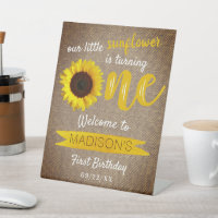 Little Sunflower 1st Birthday Welkom