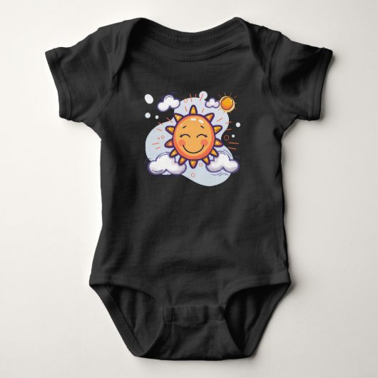 ☀️ Little Sunshine Baby Bodysuit (Voorkant)