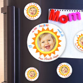 Little Sunshine Baby Foto Keepsake Keuken Kantoor Magneet