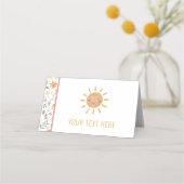 Little Sunshine Birthday Place Kards Plaatskaartje (Voorkant)