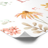 Little Sunshine Birthday Welcome Poster (Hoek)