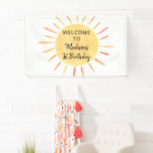 Little Sunshine Boho Birthday Spandoek (Insitu)
