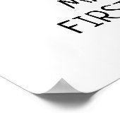 Little Sunshine Boho Birthday Welkom Poster (Hoek)