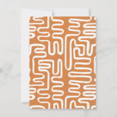 Little Sunshine | Boho Gender Neutral Baby shower Kaart (Achterkant)