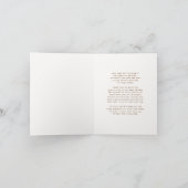 Little Sunshine Boho Genderneutraal Baby shower Bedankkaart (Binnen)