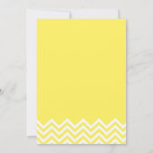 Little Sunshine First Birthday Party Invitation Kaart (Achterkant)