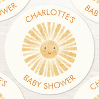 Little Sunshine Gepersonaliseerd Baby shower