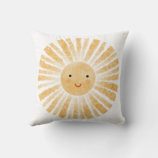 Little Sunshine gepersonaliseerd Kussen (Achterkant)