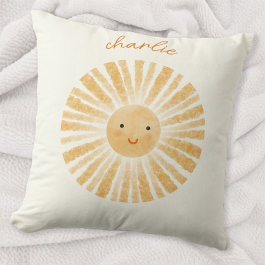 Little Sunshine gepersonaliseerd Kussen