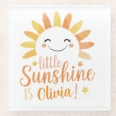 Little Sunshine Gepersonaliseerd Onderzetter (Voorkant)