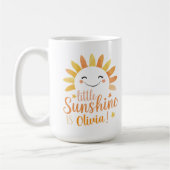 Little Sunshine gepersonaliseerde mok (Links)