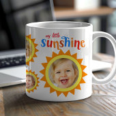 Little Sunshine Milestone Baby Foto Koffiemok