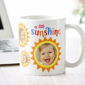 Little Sunshine Milestone Baby Foto Koffiemok