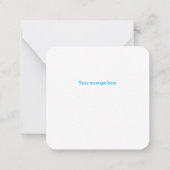 Little Sunshine Mini Bedankt voor je briefkaart (Achterkant)