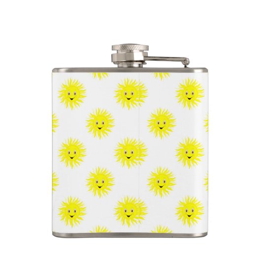 Little Sunshine Pattern Heupfles (Achterkant)