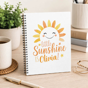 Little Sunshine Persoonlijke Spiraal Notebook Notitieboek