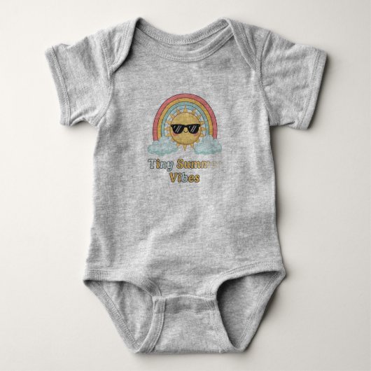 Little Sunshine Soft Baby Bodysuit (Voorkant)