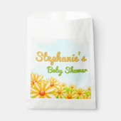 Little Sunshine - Spring Baby shower Bedankzakje (Voorkant)