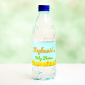 Little Sunshine - Spring Baby shower Waterfles Etiket
