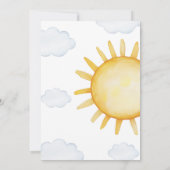Little Sunshine Time Capsule Card Kaart (Achterkant)