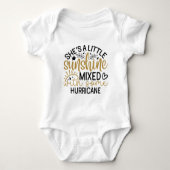 Little Sunshine-typografie Romper (Voorkant)