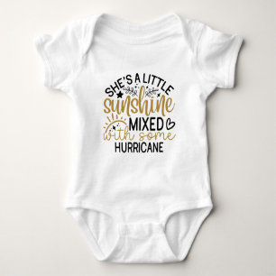 Little Sunshine-typografie Romper
