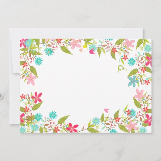 Little Sunshine Verjaardagsfeestje Uitnodiging Blo (Achterkant)