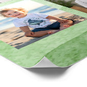 Little Sunshine Verjaardagsfoto Milestone Poster (Hoek)