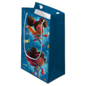 Little Superheroes Party Klein Cadeauzakje (Voorkant Gekanteld)