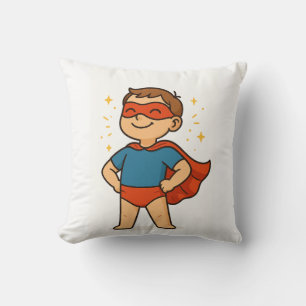 Little Superheroes - Schattige Boy & Girl Hero Car Kussen