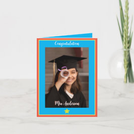 Little Superstar-Afstuderen card Bedankkaart