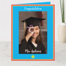 Little Superstar-Afstuderen card